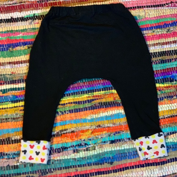 Hank & Lolo Mickey Mouse Harem Pants sz 2T - Picture 4 of 5